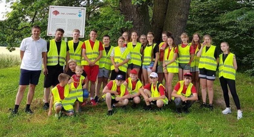 Letni rajd młodych strażaków z Orońska
