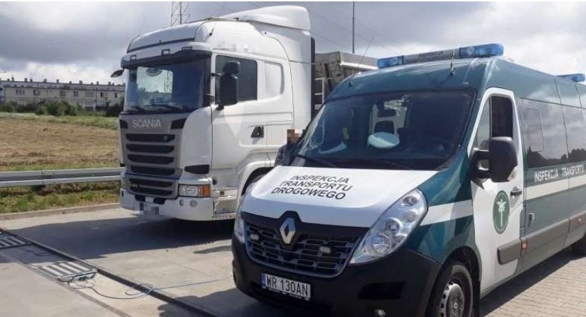  Zbożowy transport niszczył drogi. Surowa kara!