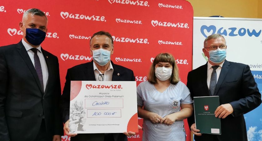 Jest dofinansowanie na zakup strażackiego samochodu i zinwentaryzowanie 