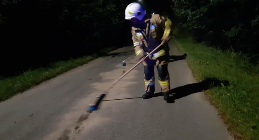 Groźna plama oleju