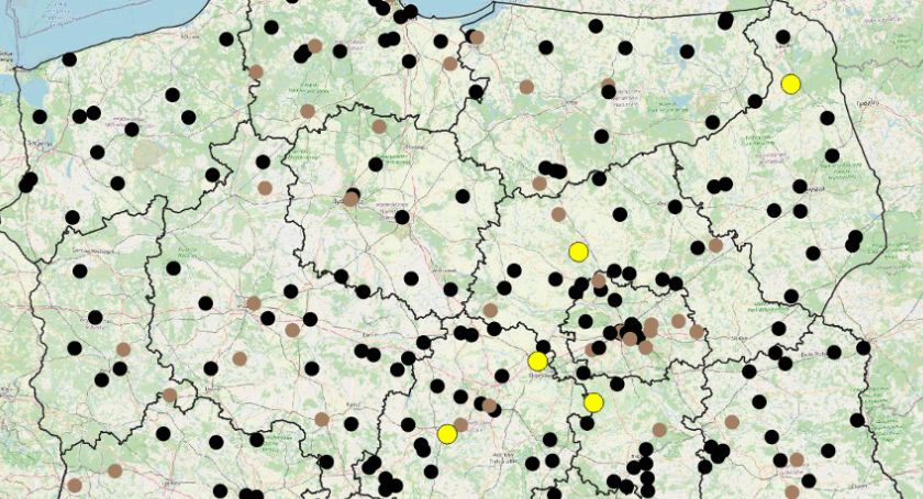 Wakacje 2020. Wstrząsająca mapa wypadków ze skutkiem śmiertelnym...