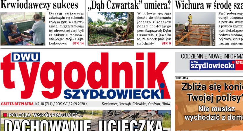 Uwaga! Dziś środa. Ukazał się kolejny numer 2Tygodnika Szydłowieckiego