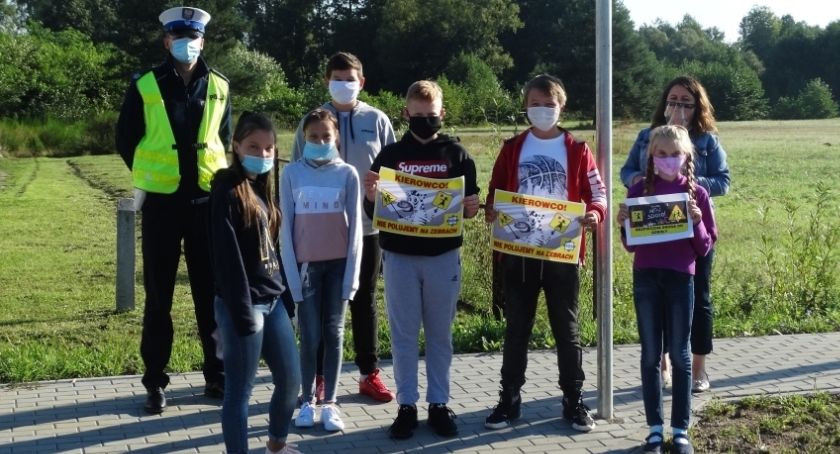 Kierowco! nie polujemy na zebrach! 