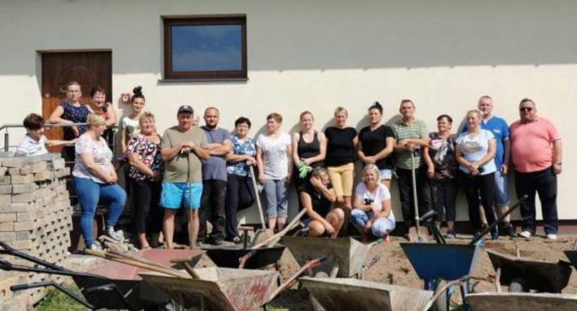 Pracowita sobota w Bieszkowie Dolnym