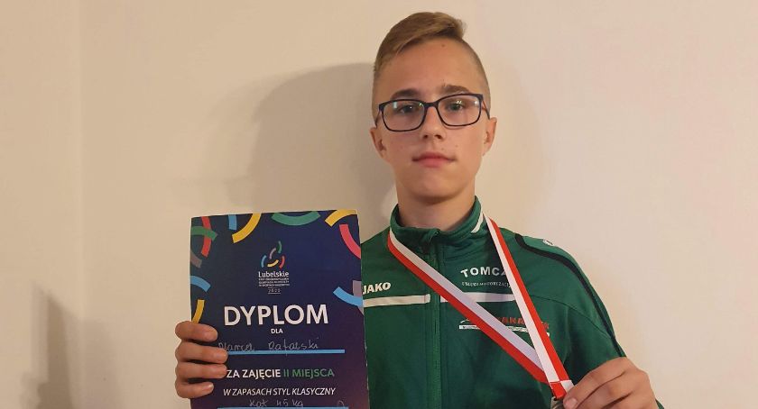 Sukces młodego zapaśnika. Wicemistrz Polski z gminy Mirów