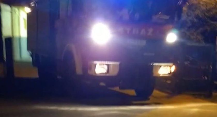 Nocne zanieczyszczenie w gminie Mirów
