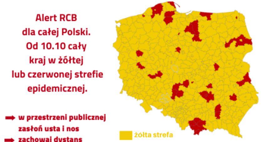 Od dziś czerwona strefa w powiecie szydłowieckim!