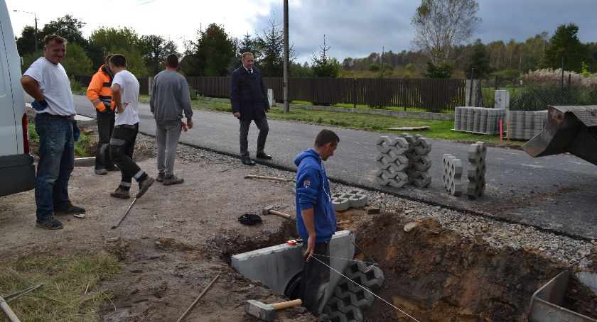 Przebudowa drogi w Rybiance