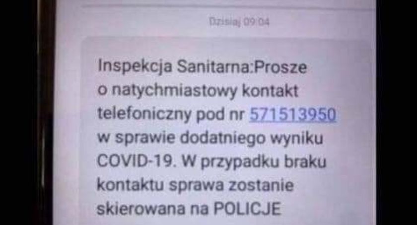 Mówi nasz czytelnik. Uważajcie! Oszukują na COVIDa