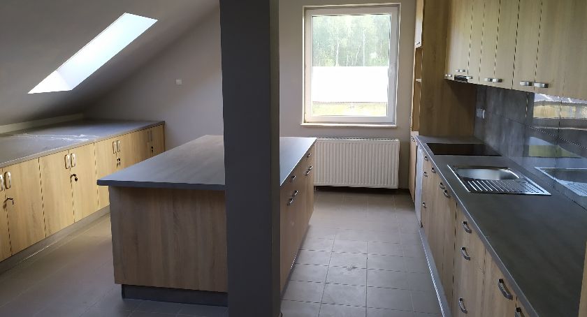 Bieszków Górny. Kuchenna nowoczesność w świetlicy
