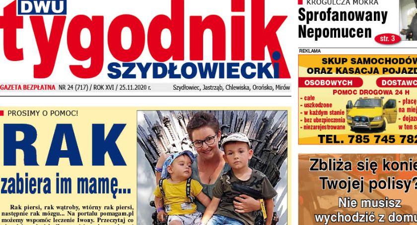 Uwaga - dziś środa! Ukazał się nowy numer 2Tygodnika Szydłowieckiego