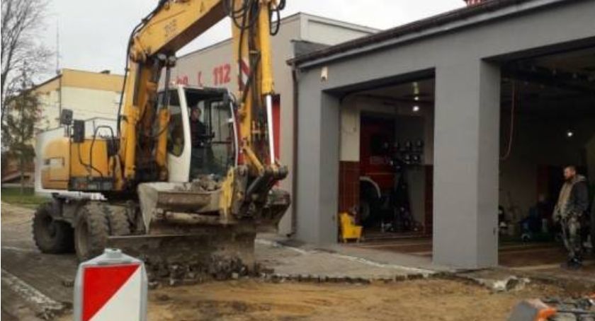 Orońsko. Nowe podjazdy do strażnicy OSP