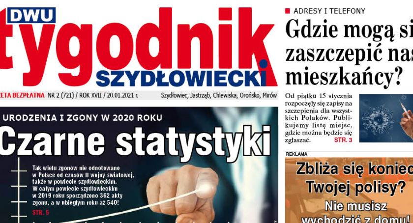 Środa! Ukazał się nowy numer 2Tygodnika Szydłowieckiego