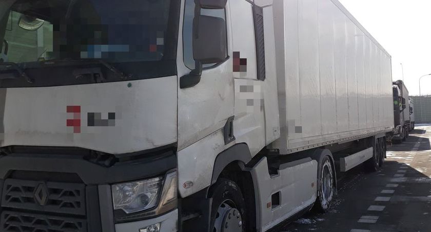 Szydłowiec. Na podwójnym gazie ciężarówką po ekspresówce!