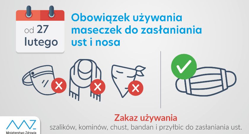 PILNE: ani przyłbica, ani szalik. Teraz tylko...