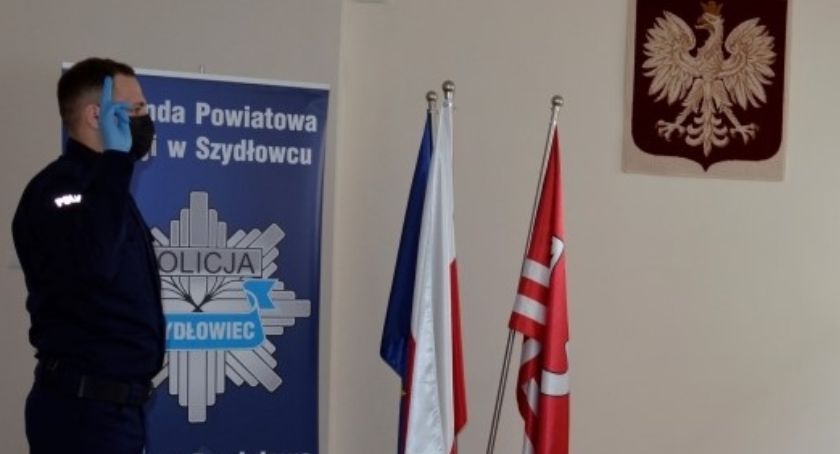 Szydłowiecka policja. Przysięgał wiernie służyć