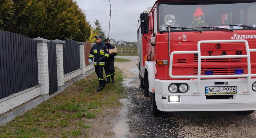 Orońsko. Maseczki już na miejscu