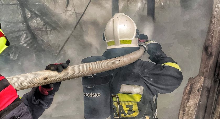 Chronów. Stodoła w ogniu! Jak to się skończyło?