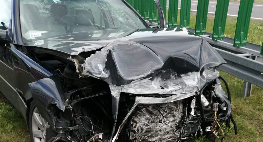 Dobrut. Stracił panowanie nad autem i...