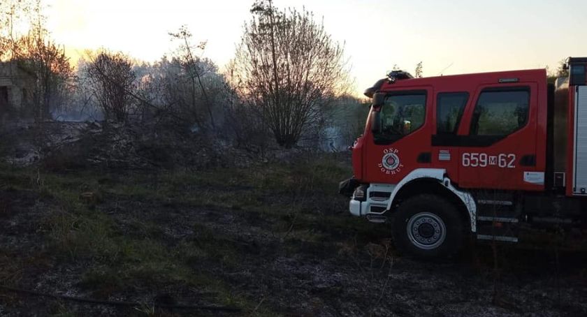 Śniadków. Co gasili strażacy?