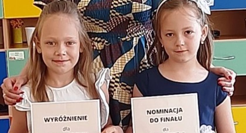 Chlewiska. Brawo Oliwia i Amelia!
