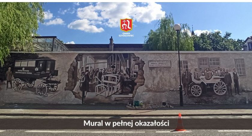 Szydłowiecki Mural Braci Węgrzeckich gotowy!