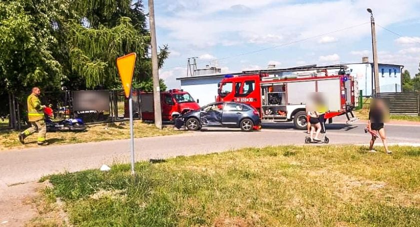 Jastrząb. Dwa wypadki jednego dnia