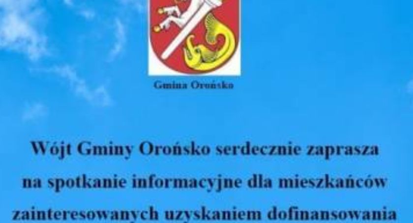 Orońsko. Dostaniesz dopłatę na wymianę pieca...