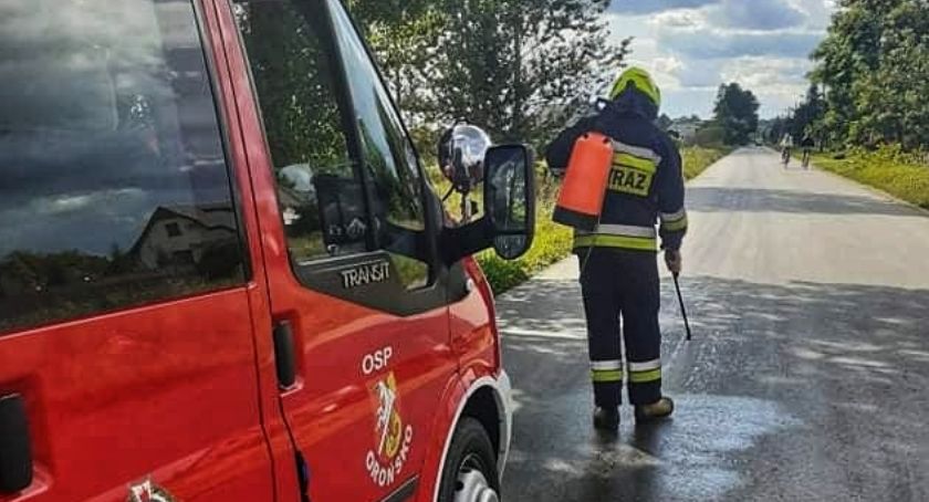 Orońsko. Taka plama!