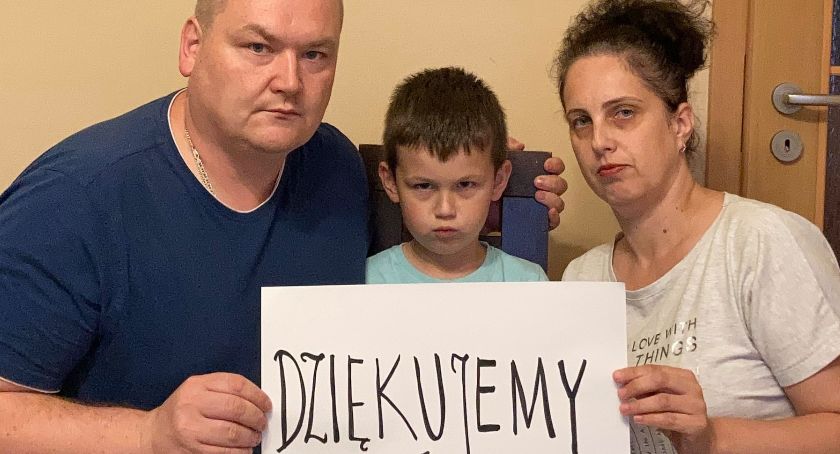 Rodzice Adasia dziękują za dotychczasową pomoc. Do końca zbiórki pozostało 35 dni!