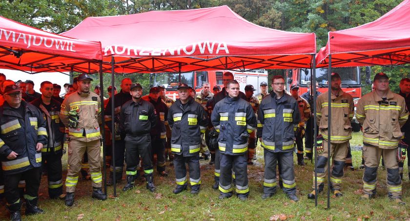 Szydłowiec. Co robili strażacy w lesie?