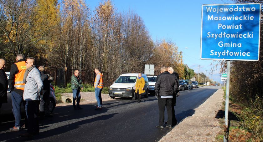 Droga z Bliżyna do Szydłowca oddana do użytku