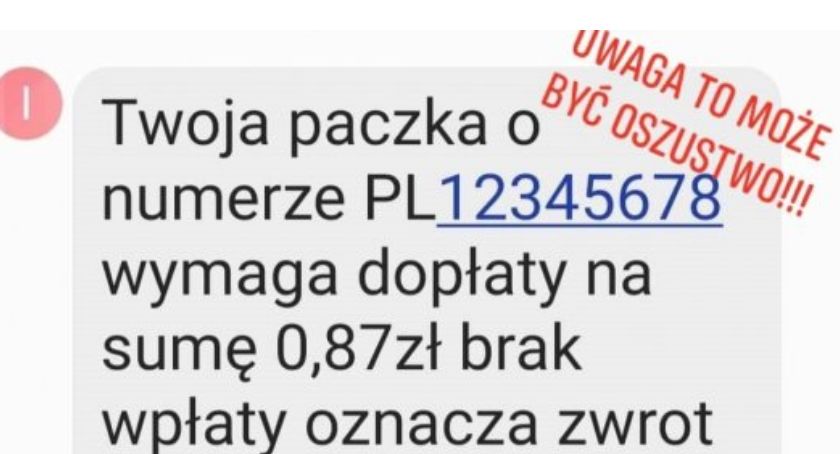  Oszuści podszywają się pod kurierów!