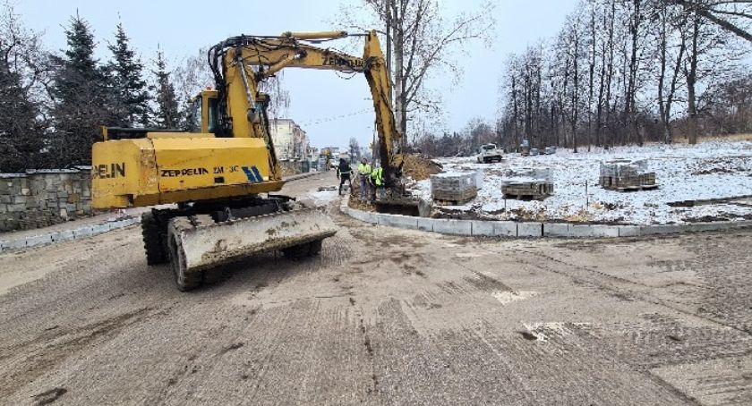 Remont ulic Folwarcznej i Podgórze trwa