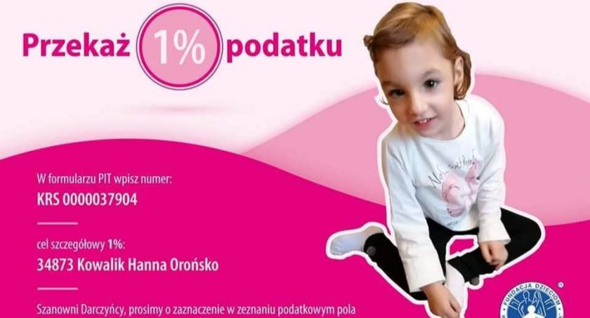 To tylko 1% a może zdziałać tak wiele!