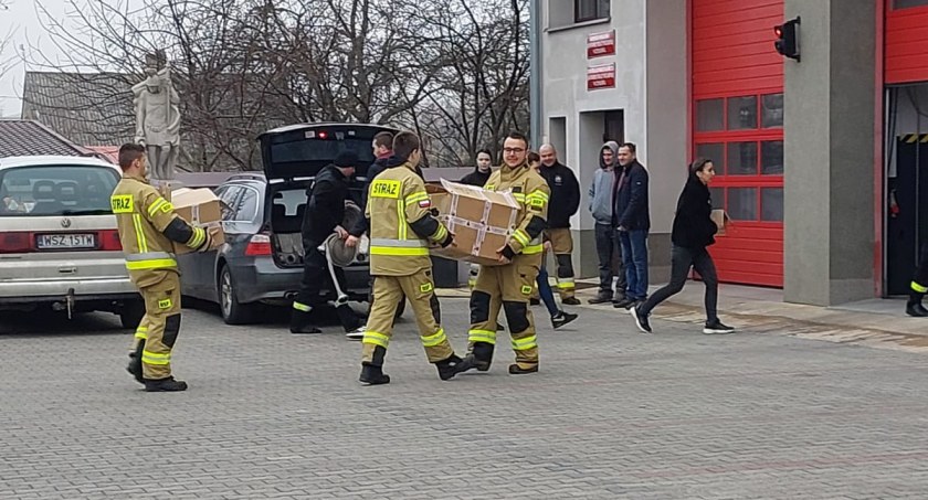 Szydłowieccy strażacy i nie tylko pomagają Ukrainie