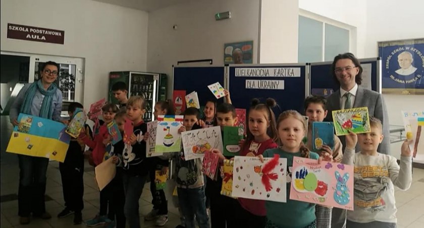 Wielkanocna kartka dla Ukrainy