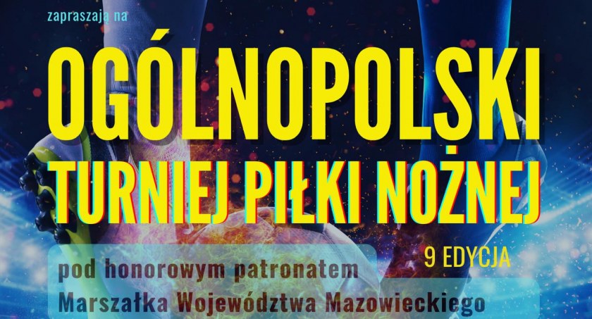 Ogólnopolski Turniej Piłki Nożej w Szydłowcu!