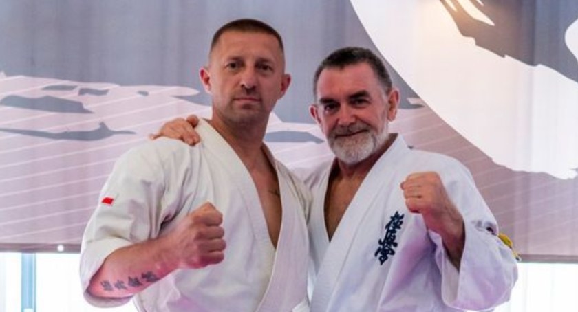 Robert Wyciszkiewicz z Szydłowca na seminarium z legendą karate!