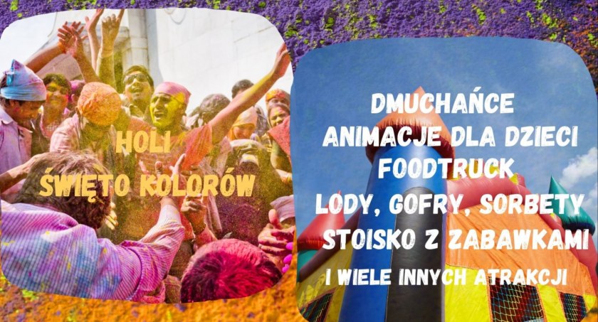 Festiwal Kolorów i Dmuchanych Atrakcji już w niedzielę w Szydłowcu!