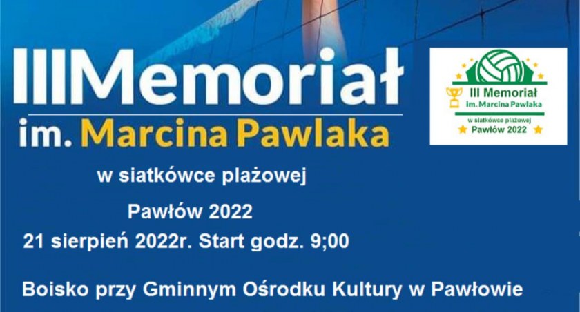Turniej Siatkówki Plażowej w Pawłowie