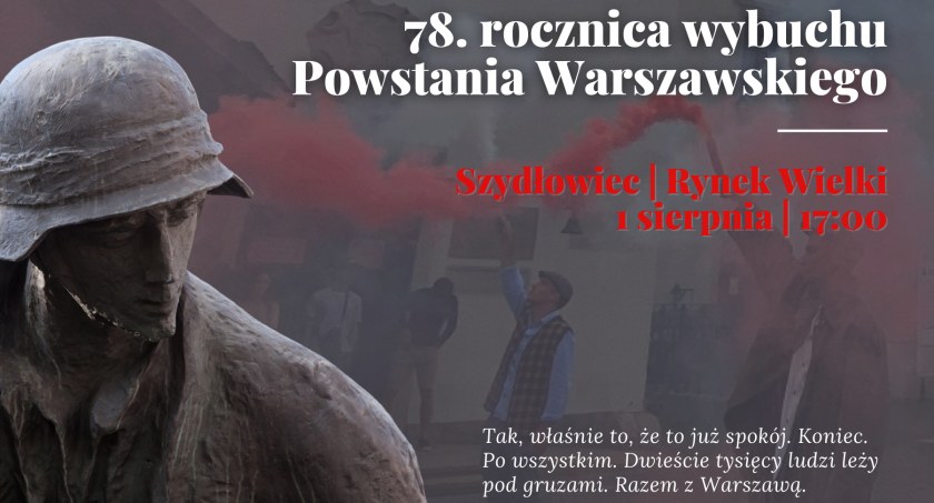 Szydłowieckie obchody rocznicy wybuchu Powstanie Warszawskiego
