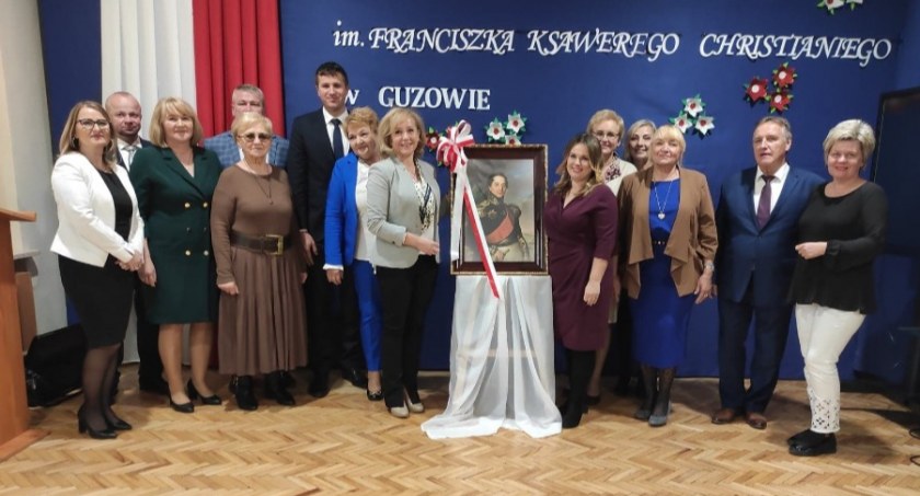 Franciszek Ksawery Christiani patronem szkoły w Guzowie