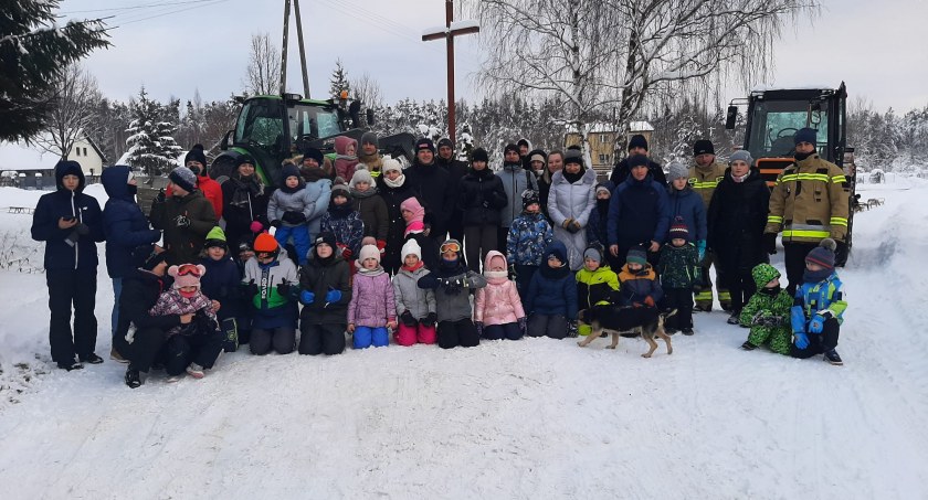 Kulig z KGW Florianki i OSP Chlewiska