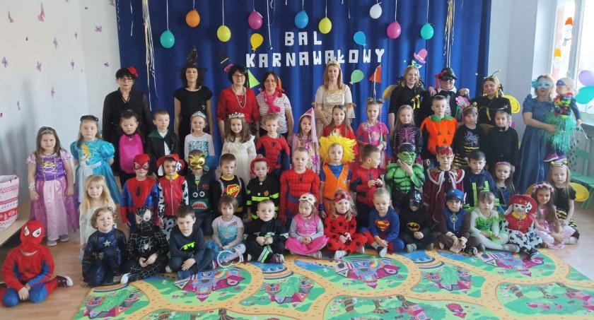 Bal karnawałowy w przedszkolu w Chlewiskach
