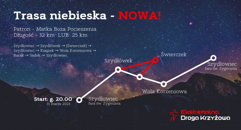 Ekstremalna Droga Krzyżowa w Szydłowcu