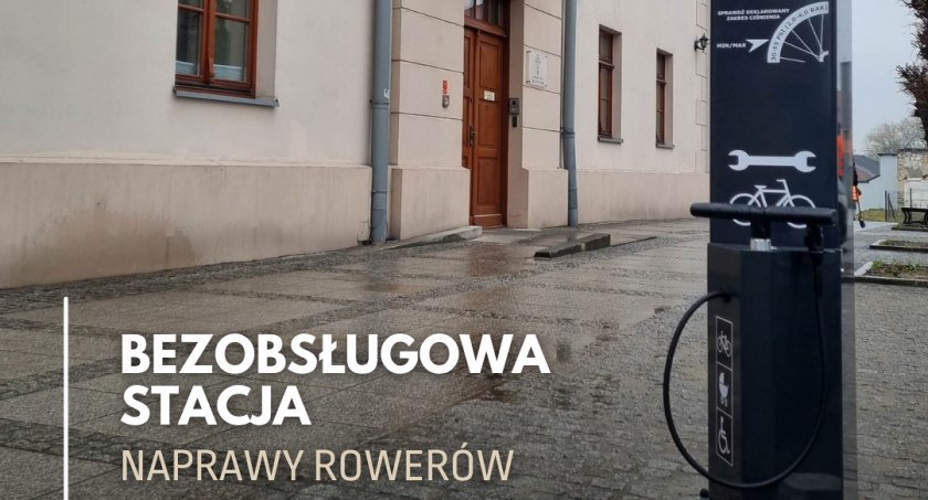 Stacja naprawy rowerów w Szydłowcu