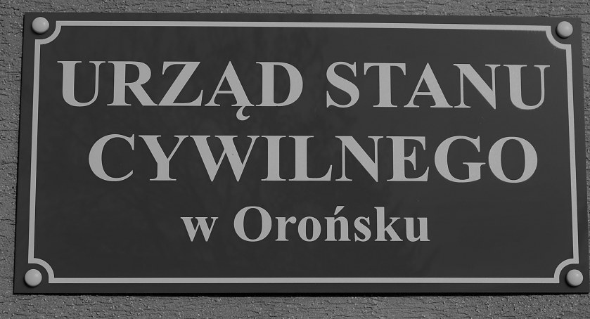 Zmarła kierownik USC w Orońsku