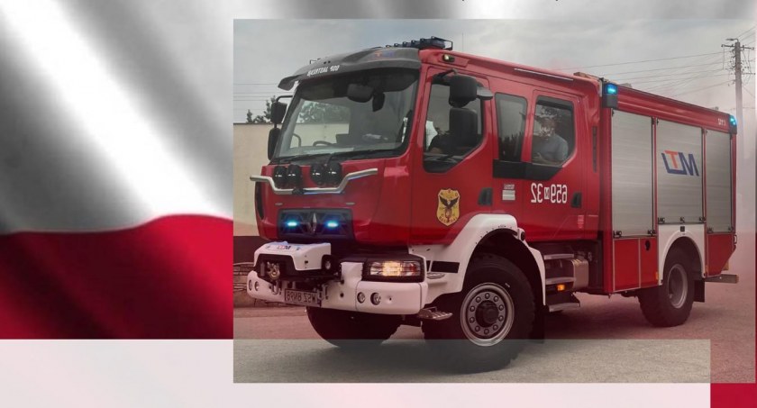Poświęcenie samochodu strażackiego w Jastrzębiu