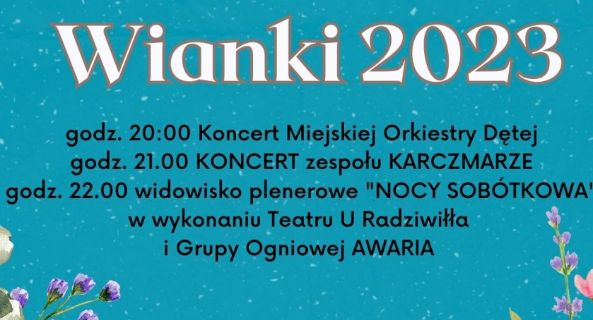 Huczny początek wakacji - Wianki 2023 w Szydłowcu